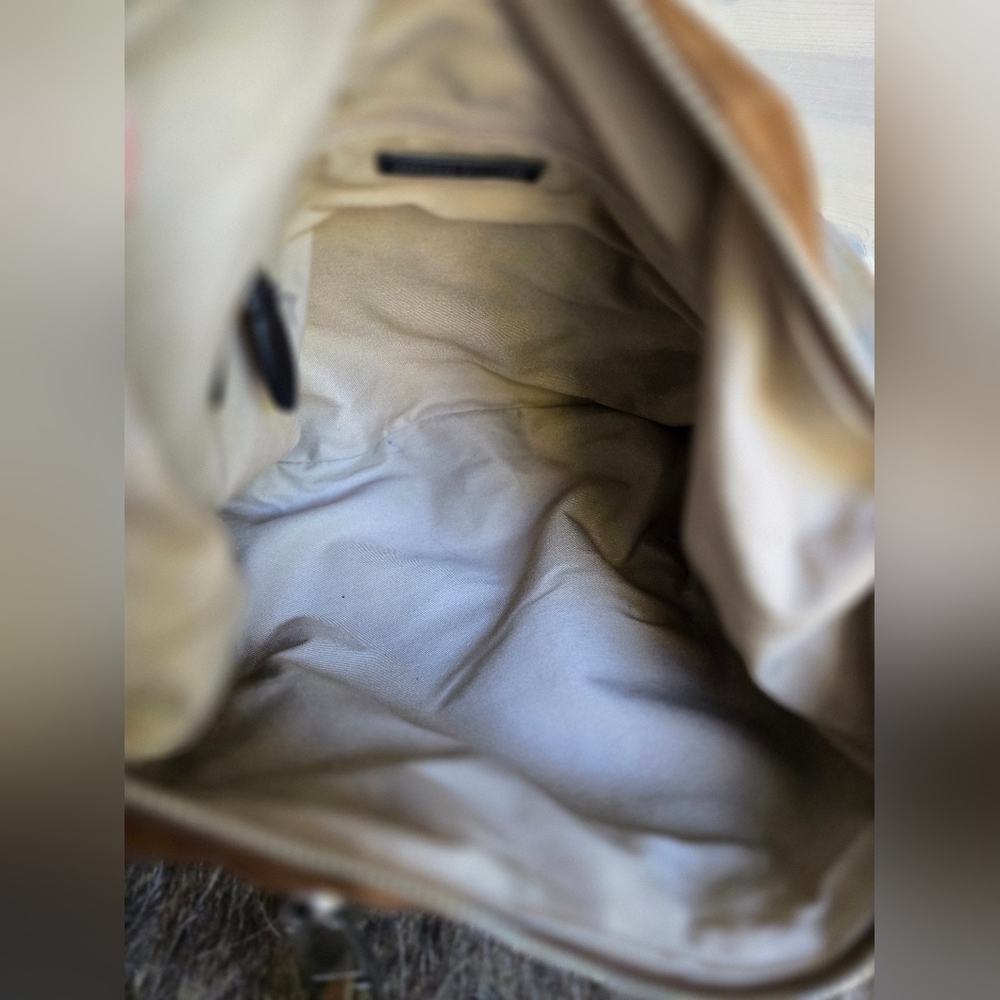 Rebecca Minkoff M.A.B. Suede Croissant Hobo Crescent Bag NWOT + Hardware Repair - Picture 9 of 16